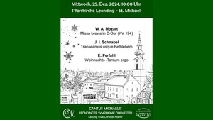 Weihnachtshochamt - Cantus Michaelis und Symphonie Orchester