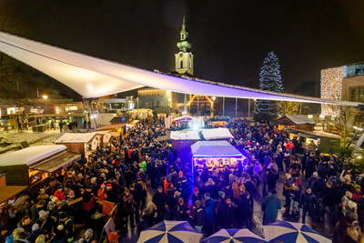 Adventmarkt im Stadtzentrum