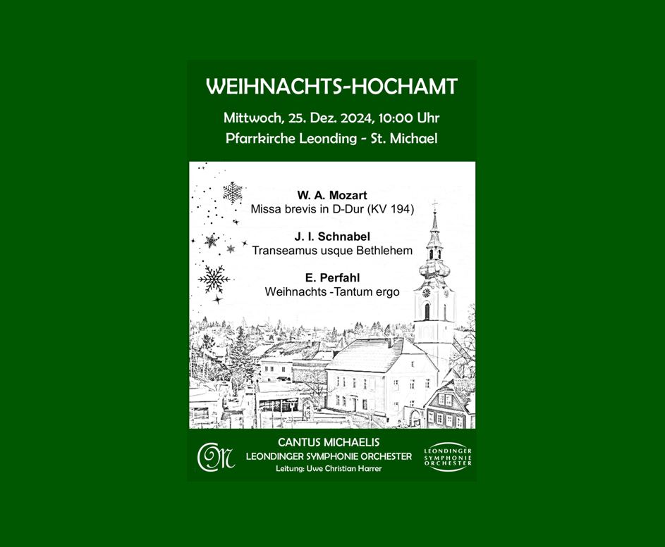 Weihnachtshochamt – Cantus Michaelis und Symphonie Orchester